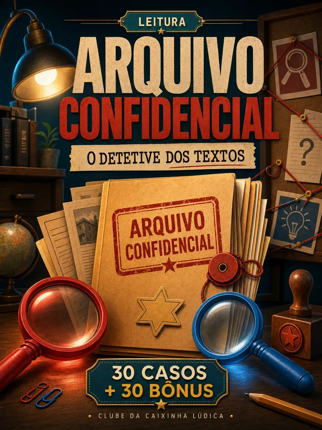 Capa do recurso Arquivo Confidencial