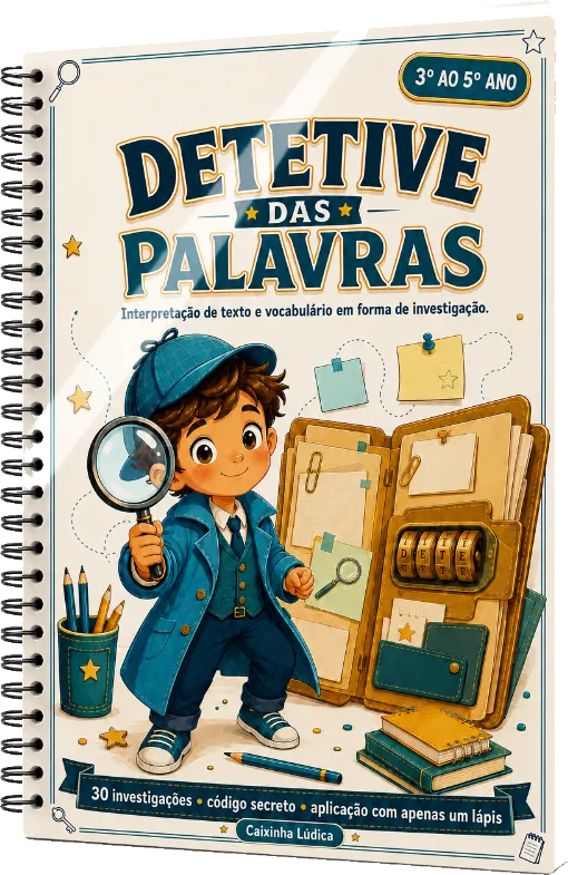 Capa: Detetive das Palavras