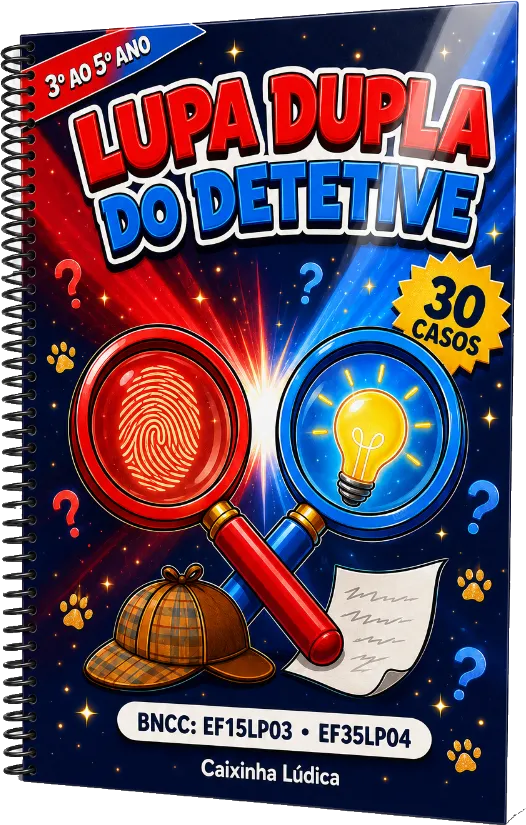 Capa: Lupa Dupla do Detetive