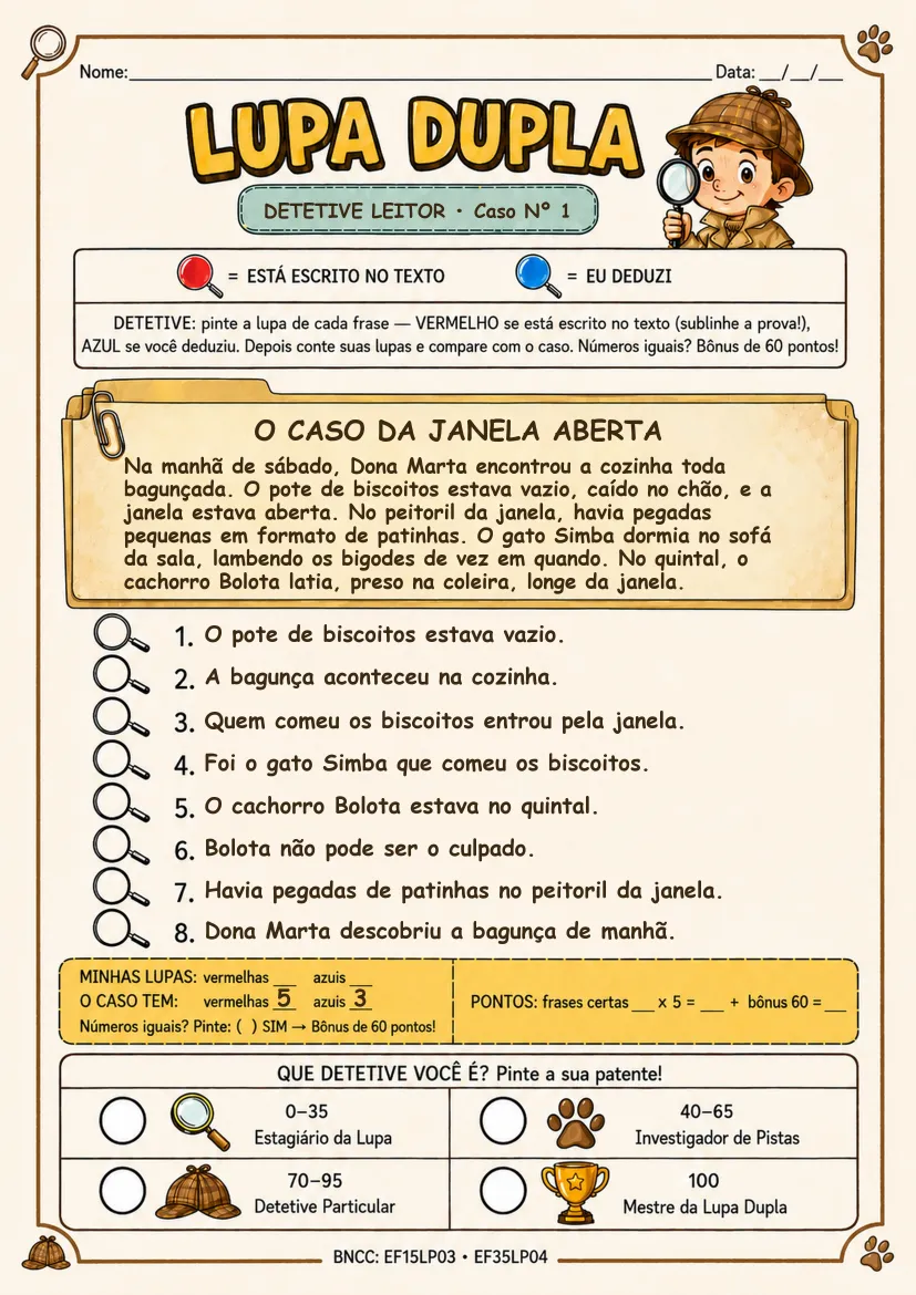 Ficha Caso Nº 1 — O Caso da Janela Aberta